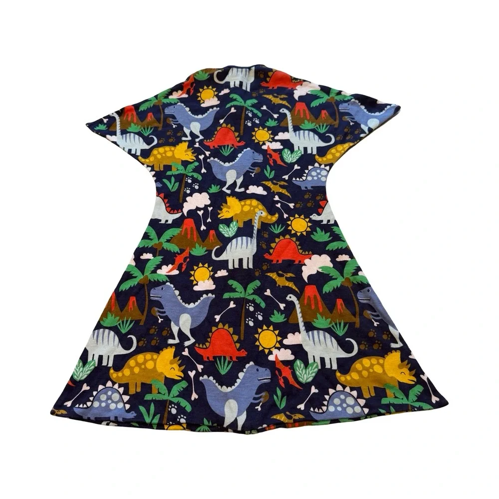 Sleeping Baby Zipadee-Zip Dinosaur Print Swaddle Transition Sleep‎ Sack S 4-8M